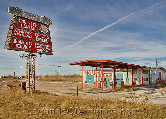 Minatare, NE - Old Gas Station