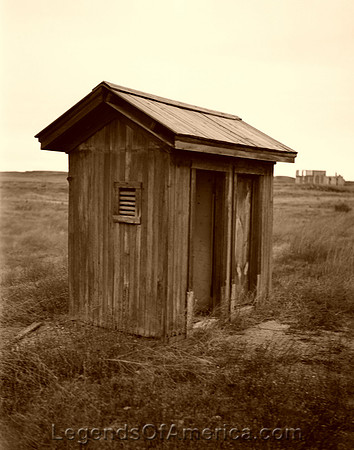 Fort Laramie, WY - Outhouse