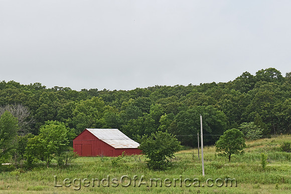 Greenwood County, KS - Barn