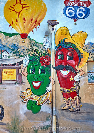 Albuquerque, NM - Garcia's Cafe Mural