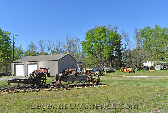 Valeda, KS - Old Farm Equipment