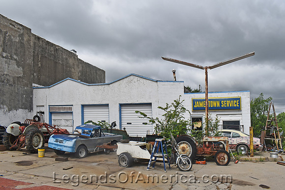 Jamestown, KS - Old Gas Station