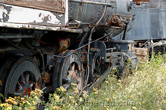 Hancock, MI - Quincy Mine Train Detail-2