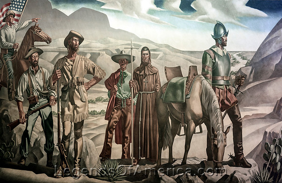 El Paso, TX - U.S Courthouse Mural