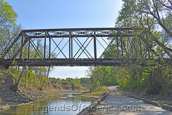 New Albany, KS - Covered Rail Bridge