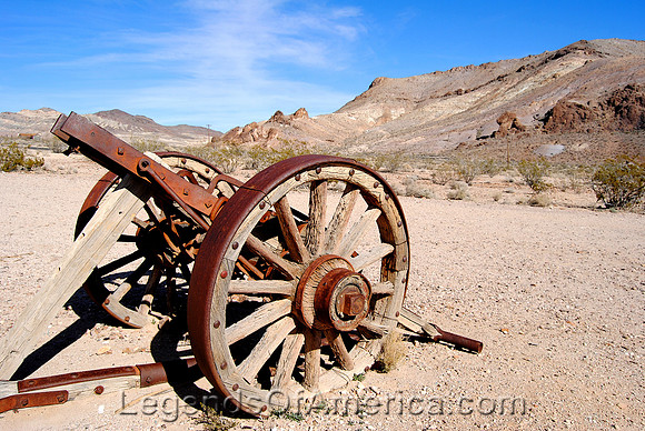 Rhyolite, NV - Equipment