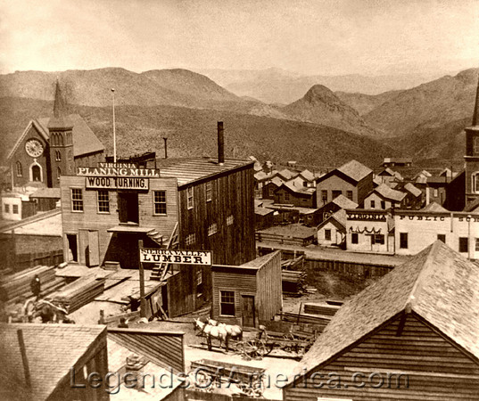 Virginia City, NV - 1866