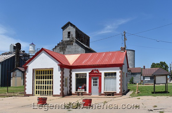 Wilson, KS - Mobil Gas, 2022.