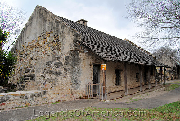 San Antonio, TX - Mission San Juan Priests' Private Quarters