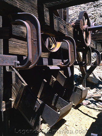 Death Valley, CA - Keane Wonder Mine Equipment - 2