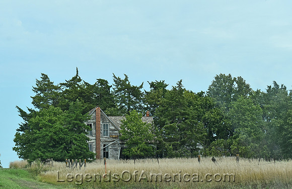 Jewell County, KS - Old House