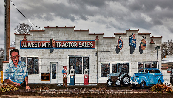 Cuba, MO - 66 Gas Station Mural