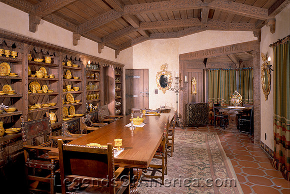 Scotty's Castle, CA - Main House Dining Room