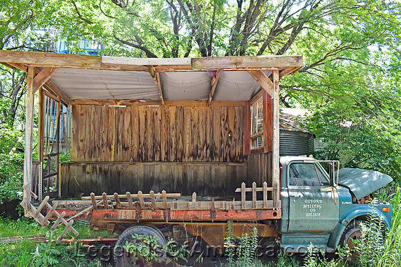 Oxford, KS - Old Mill Truck