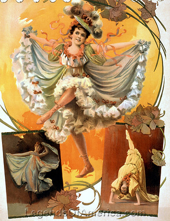 Woman Acrobat 1898