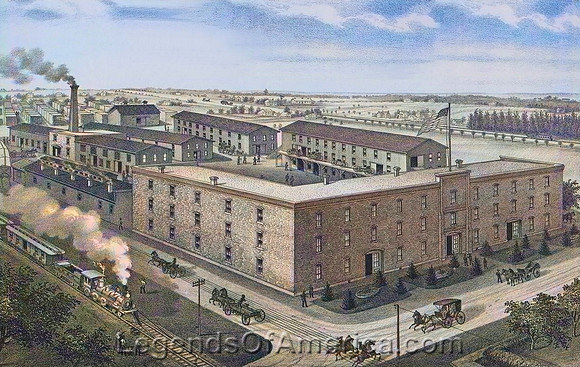 Abilene, KS - L.B. Johns Carriage Works, 1887