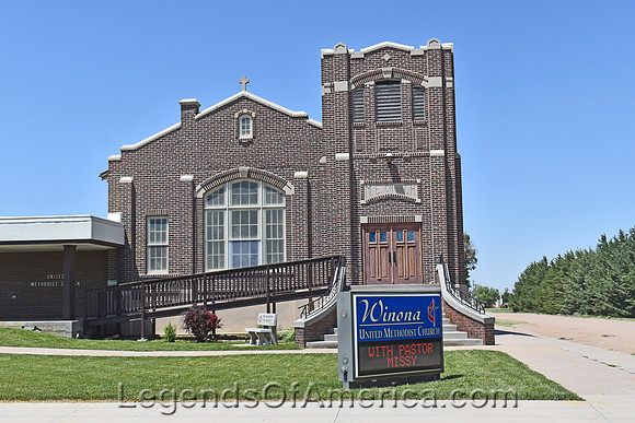 Winona, KS - Methodist Church