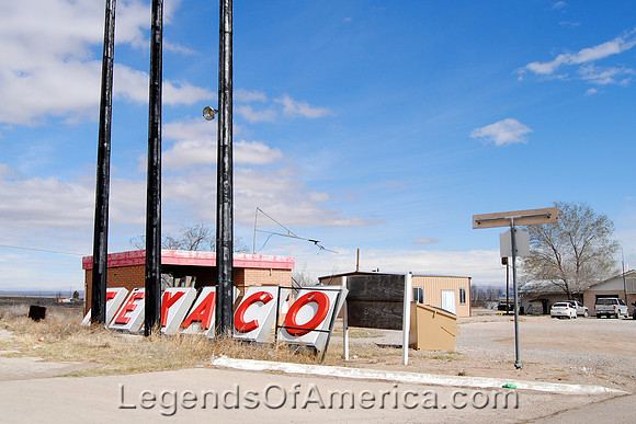 Sierra Blanca, TX - Texaco Sign
