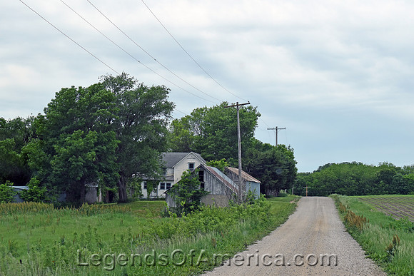 Pandonia, KS - Old Buildings