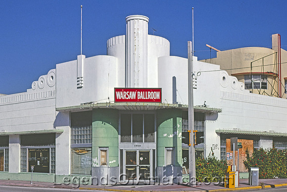 Miami Beach, FL -  Warsaw Ballroom, 1980