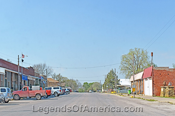 Fall River, KS - Main Street
