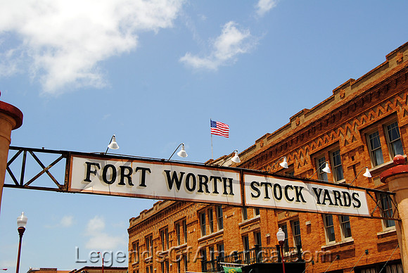 Fort Worth, TX - Stockyards Sign
