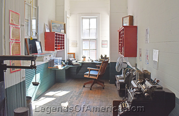 Phillipsburg, KS - Fort Bissell Museum Depot Interior