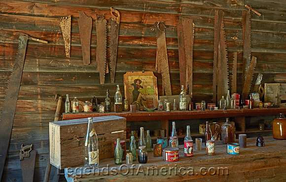 Garnet, MT - General Store Interior - 4