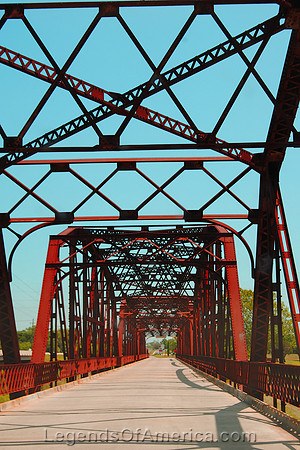 Oklahoma City, OK - Overholzer Bridge - Enhanced
