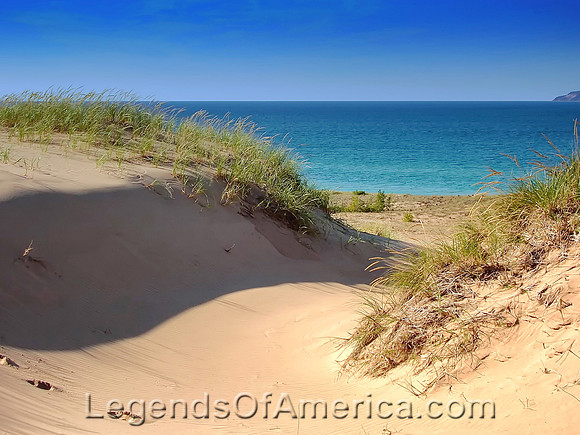 Lake Michigan, MI - Sand Dune