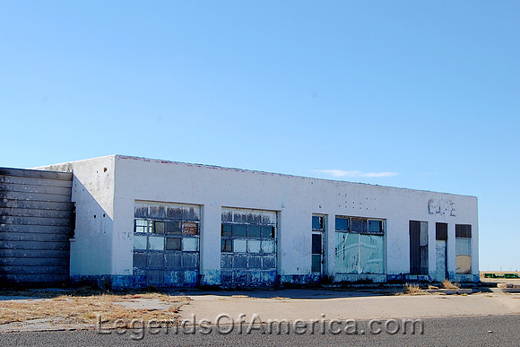 Vega, TX - Closed Station Cafe