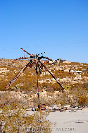 Terlingua, TX - Mosquito Sculpture