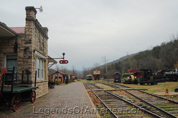 Eureka Springs, AR - Train Yard