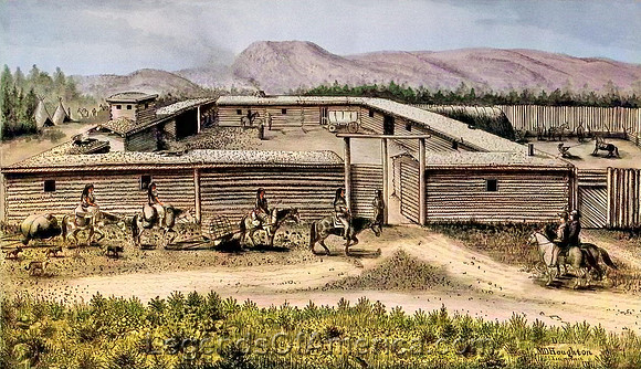Fort Bridger, WY - 1850