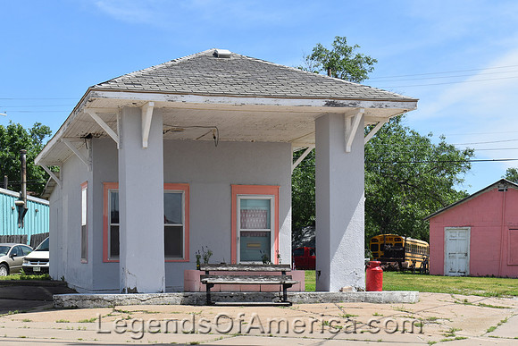 Gridley, KS - Old Gas Station