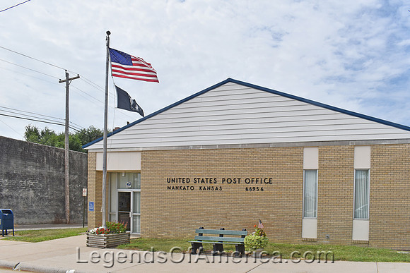 Mankato, KS - Post Office