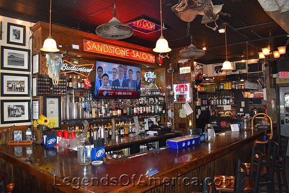 Brookville, KS - Sandstone Saloon Interior