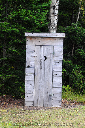 Phoenix, MI - Bammert Blacksmith Shop Outhouse