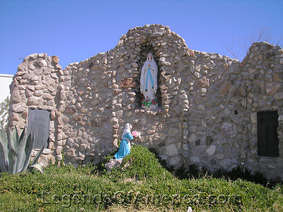 San Elizario, TX - Presidio Chapel Grotto