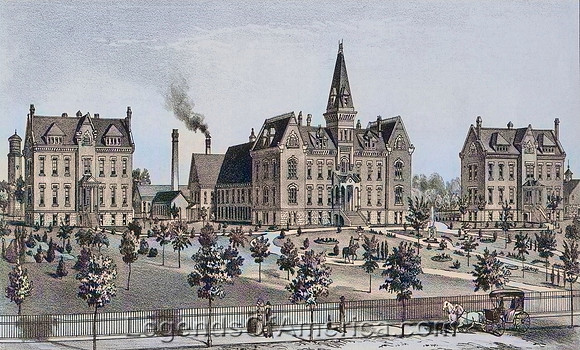 Topeka, KS - Kansas State Reform School, 1877