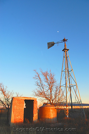 Roberts County, TX - Windmill