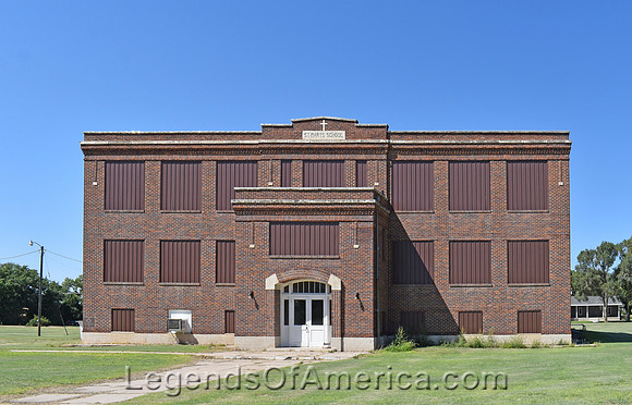 Herndon, KS - Old St. Marys School
