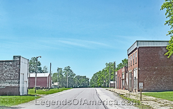 La Harpe, KS - Main Street