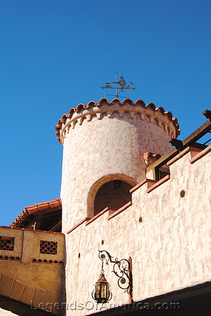 Scotty's Castle, CA - Main House Detail - 2