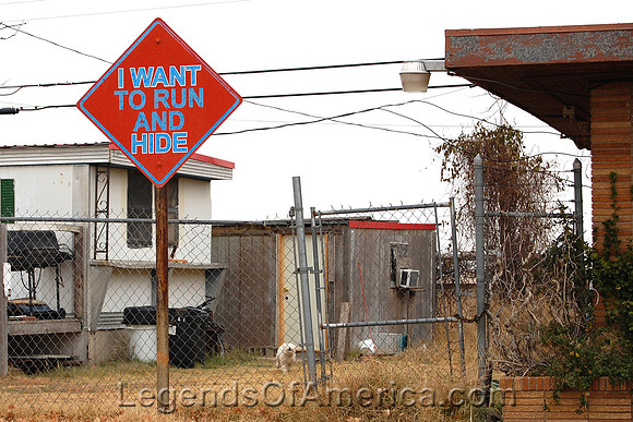 Amarillo, TX - Quirky Sign