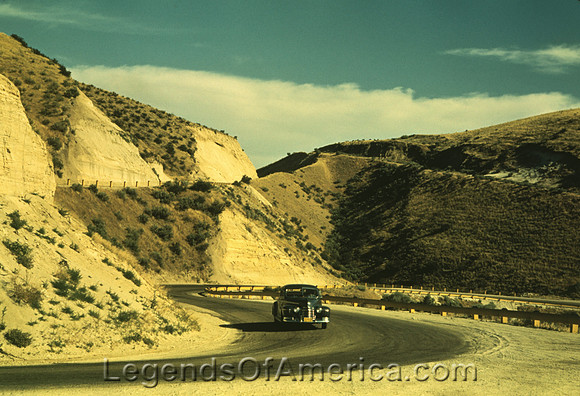 Emmett, ID - Road Cut, 1941