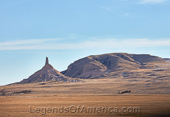 Morrill County, NE - Chimney Rock