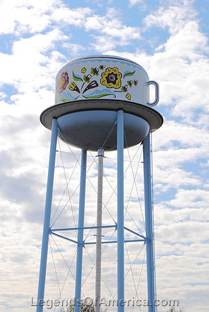 Stanton, IA - Coffee Cup Water Tower