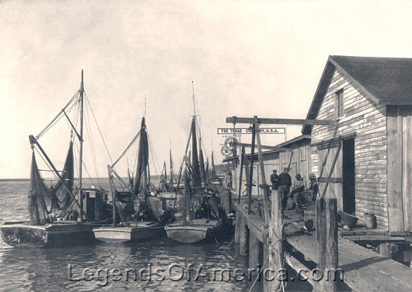 Brunswick, GA - Prawn Boats