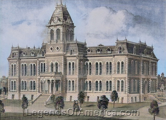 Leavenworth, KS - Leavenworth County Courthouse, 1878